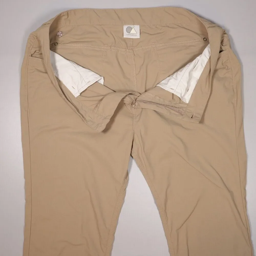Clothing Arts Pants Mens 40x29 Beige Pick Pocket Proof  Explorer Travel Chino